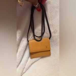 Louis Vuitton Yellow Epi Wallet